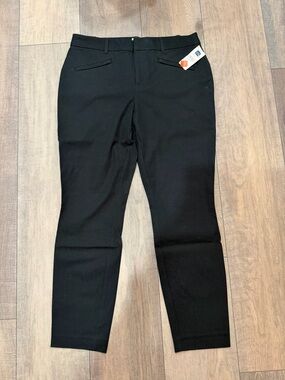 NWT GAP Curvy Signature Skinny Ankle Pants – Black – Size 10